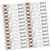 Baluue 200 Sets Small Bandage Fixator Reusable Bandage Buckles Easy