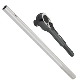 Titan Bar-X 61271 1-Inch Drive 31-1/2-Inch Teardrop Ratchet