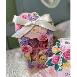 Charlie Fleur Rafe, Flower Bath, Confetti, Bath, Foam Bath, Bath Salt, Mother's Day, Gift (Pink)