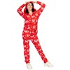 UglyChristmasSweater Style Fair Isle Jumpsuit Cozy Adult Union Suit Pajamas