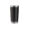 Freestyle Skier Graffiti Stainless Steel Insulated Tumbler