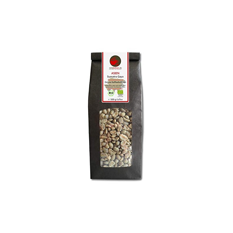 Organic Green Coffee Beans Sumatra Gayo (Highland raw Coffee Beans