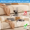 ANNTHOR Rascadores para Gatos, 20cm*5m Cinta Antiarañazos para Gatos, Protector