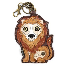 CHALA Wilderness Collection Women's Decorative Key Fob/Coin Purse Accessory (Lion)