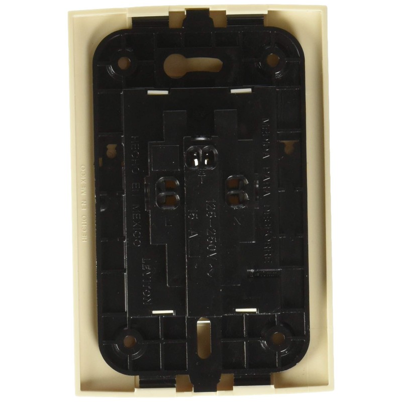 Leviton X03-UTOMA-PCM Receptáculo Dúplex con Tierra 15A 125/250V, Marfil Con