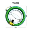 Coehaopike 凧揚げ リール 糸巻き 2個セット 400m 径18cm ロック機能 カイト用 タコ糸巻き