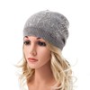 LADYBRO Fashion Slouch Beanie for Women Printed Beanies Wool Knit