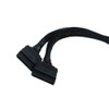 Phobya Strom/SATA Y-Kabel intern 4Pin Molex auf 2x SATA 15cm