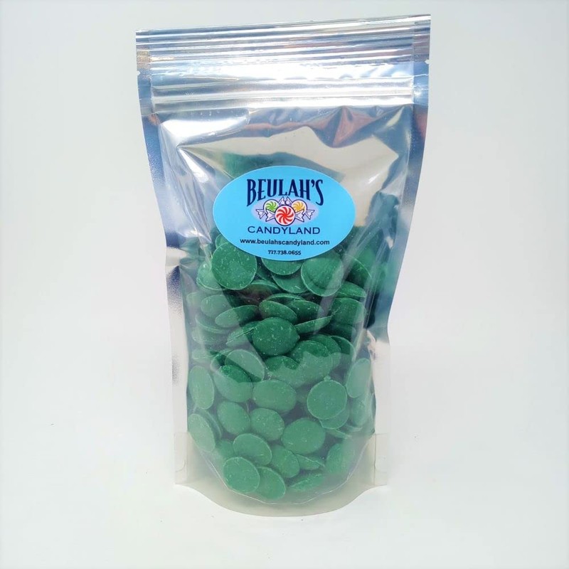 Merckens Coating Wafers Melting Wafers Dark Green 2 pounds