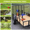 Weed Eater Racks for Open Trailer, 2 Place Heavy Duty