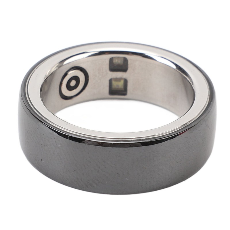 Smart Ring Multifunction Sleep Temperature Monitoring Pedometer 23mah Health Tracker