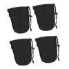 OSALADI 4pcs Neoprene Camera Lens Pouch Protective Case for Drawstring