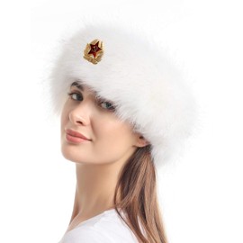 Faux Fur Headband Women's Winter Earwarmer Earmuff Soul Young (Whtie with KGB)