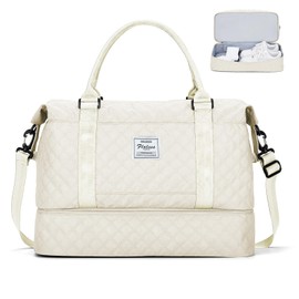 SYCNB Weekender Bags for Women,Personal Item Travel Bag with Shoes Compartment,Overnight Travel Duffel Bag,Gym Bag