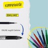 Online MagiXX Erasable Pen Black with 0.7 mm Line Width,
