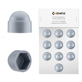 Protective Caps For Screws / Allen Keys - Screw Caps / Plugs - Post Caps, grey, bolt nut cap