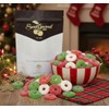 SweetGourmet Gummy Christmas Wreath Candy, 1 Pound Bag, Cherry, Strawberry-Banana