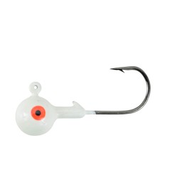 Last Cast Tackle 1/4-1 oz cabeza de bola blanca – 10 unidades – 5 tamaños a elegir (.750-3/4 oz)