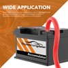 TOPSTRONGGEAR 0 Gauge 25ft Black and 25ft Red Power/Ground Wire