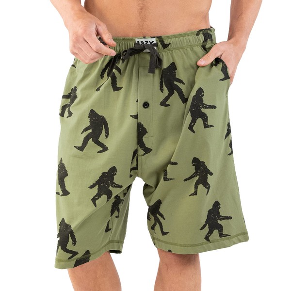 Lazy One Pajama Shorts for Men, Men's Pajama Bottoms, Sleepwear,