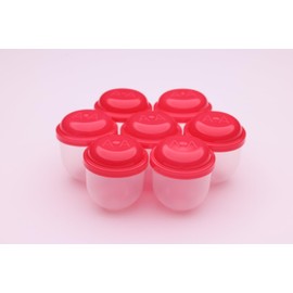 Entervending Acorn Shaped Empty Capsules, 1.1-inches Height, Plastic, Red, Games and Toys Accessories