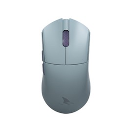Darmoshark M3Pro Wireless Gaming Mouse,Tri-Mode 2.4G/USB-C/Bluetooth Mouse Up to 26000DPI,PAW3395 Optical Sensor Lightweight 55g,8 programmable Button,Computer Mouse for Laptop,PC,Mac(Purple)