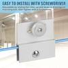 4 Pcs Shower Door Rollers,M 6054 Sliding Glass Door Rollers