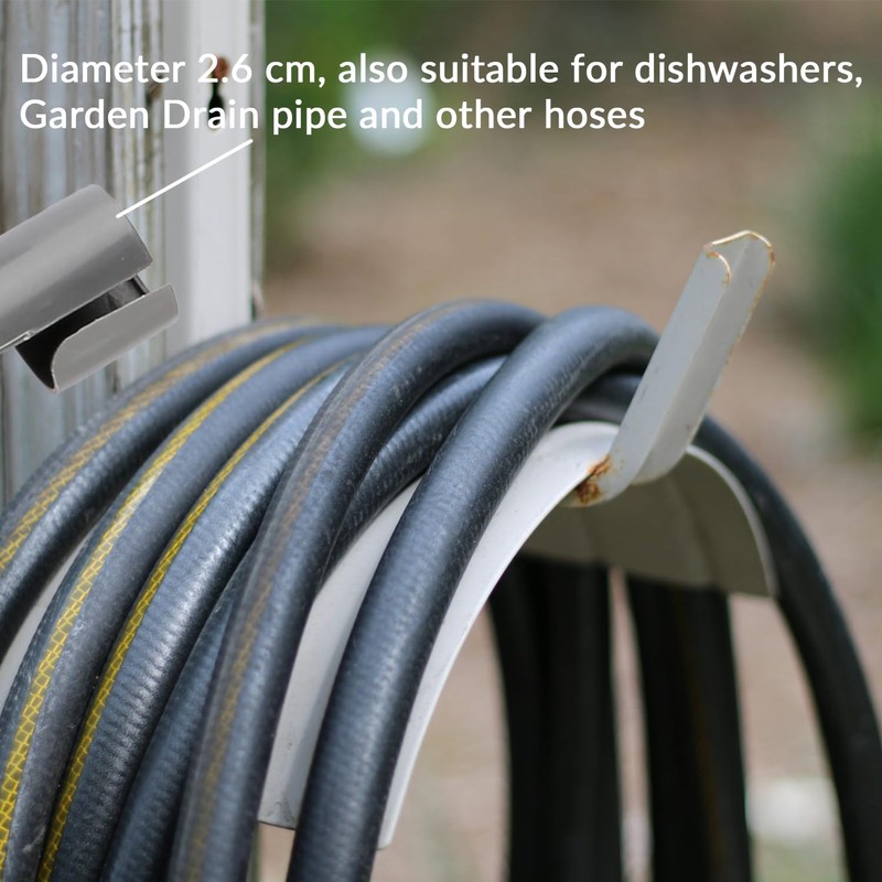 GroveEss Plastic U-Shape Drain Outlet Hose Hook,U-Bend Drain Hose Guide