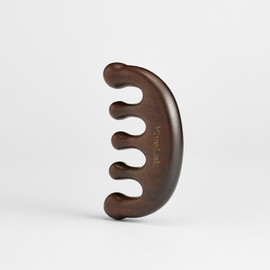 Vibe Lab Scalp Wood Gua Sha (Scalp & Body Circulation Care) / 스칼프 우드 괄사 (두피&바디 순환 케어)