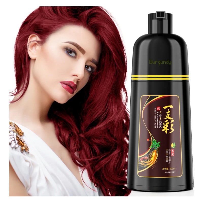 Champ Para Cubrir Canas, Tinte Instantneo Para Cabello