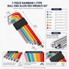 7-Piece Ball-End Hex Key Set for Repair and Assembly –