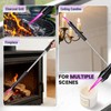 Windproof Torch Lighter, Long Camping Lighter Refillable Butane Gas -