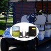 Universal Golf Cart Side Mirrors Rear View Mirror with Turn
