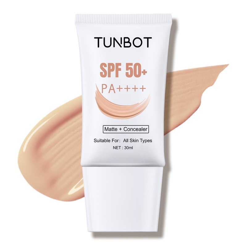 Liquid Foundation SPF 50, base corrector ligera de cobertura completa