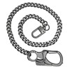 Ahiller Wallet Chain for Men, Double Lock Carabiner with Tungsten