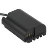 DMW DCC17 Dummy Battery DMW BLK22 DC Coupler 5.5x2.1 for