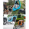 Coicer Bicycle Trailer Coupling Dog Trailer for Bicycle