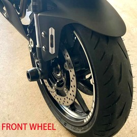 ZYAKOMO Fit For YAMAHA YZF R7 2024 2023 YZFR7 2022 2021 YZF-R7 Motorcycle Front Rear Fork Wheel Frame Slider Crash Protector Axle Slider Crash Pads