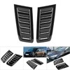 Auto Motorhaube Entlüftungs Abdeckung, Akozon ABS Motorhaube Luftentlüftung Bonnet Vent