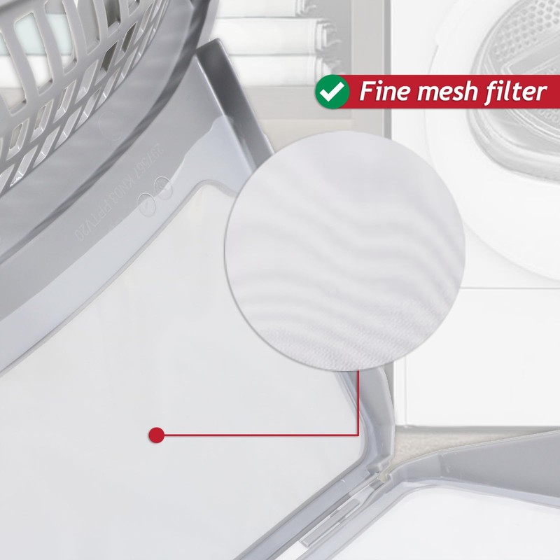 SPARES2GO Lint Filter for Beko Tumble Dryer (2975680300)