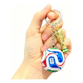 5pcs Llavero Balón Fútbol Mundial 2026 Edición Especial
