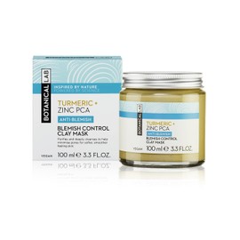 Botanical Lab Turmeric Blemish Treatment Clay Mask PACKAGING MAY VARY, White, 100 millilitre