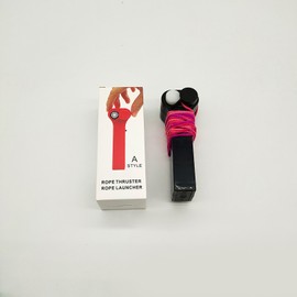 Rope Launcher Decompression Toy Stress Relieve Bright Color String Propeller Toy for Kids