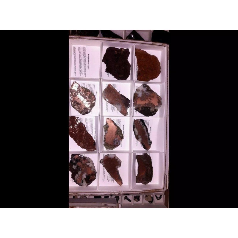 Copper Ore Slabs - Michigan Native Copper - Large