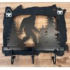 Top Brass Bigfoot Sasquatch Silhouette Wall Mount Key Holder –