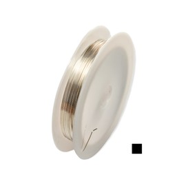 Alambre de plata de ley 925 de calibre 22, cuadrado, suave, de Craft Wire