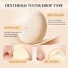 GGUFAY 10 Pieces Mini Powder Puff Powder Puff Finger Makeup
