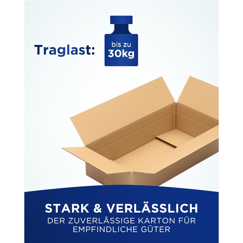 KK Verpackungen Shipping Boxes 600 x 300 x 150 mm