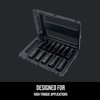 CRAFTSMAN Deep Impact Socket Set, SAE, 1/2-Inch Drive, 12 Pieces