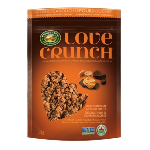 Nature's Path Organic Love Crunch Dark Chocolate Peanut Butter 325g
